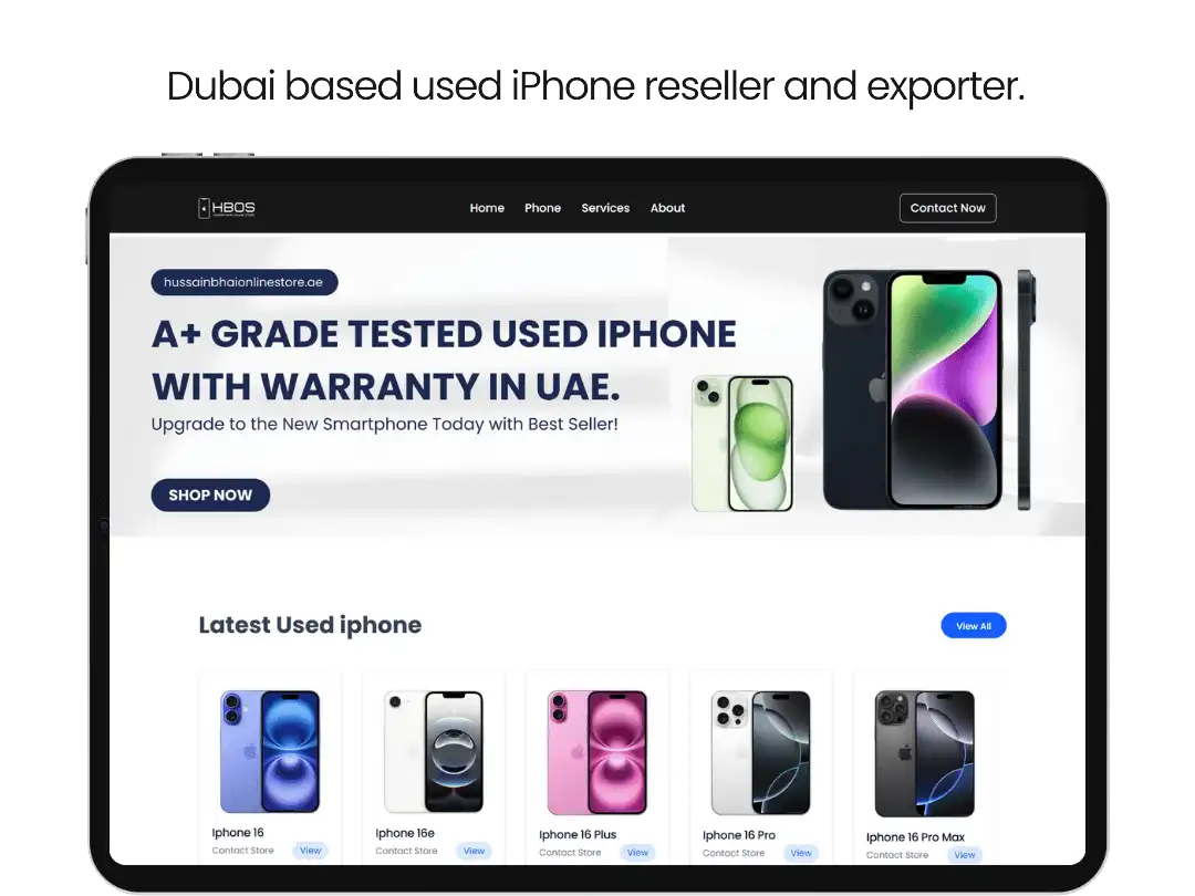 Dubai A+ Used phone reseller with warannty.
